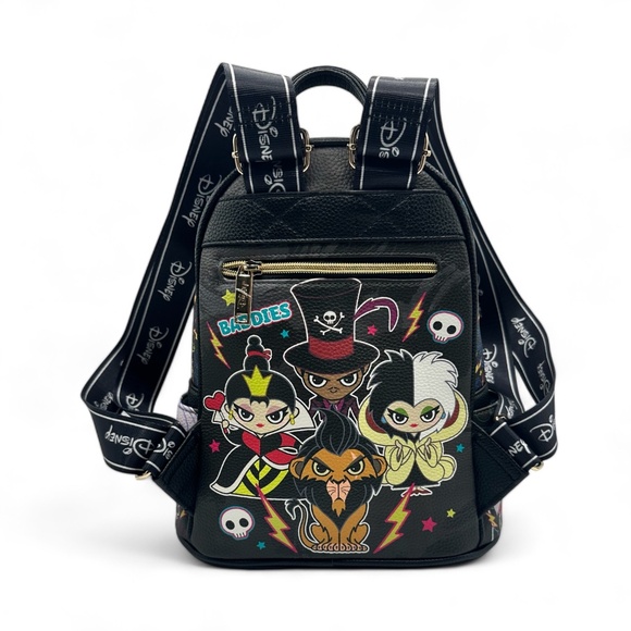 NEW WondaPop Disney Villains Don’t Call Us Cute Vegan Leather Mini Backpack main image 4